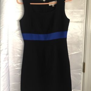 Black sleeveless dress. All occasion style.